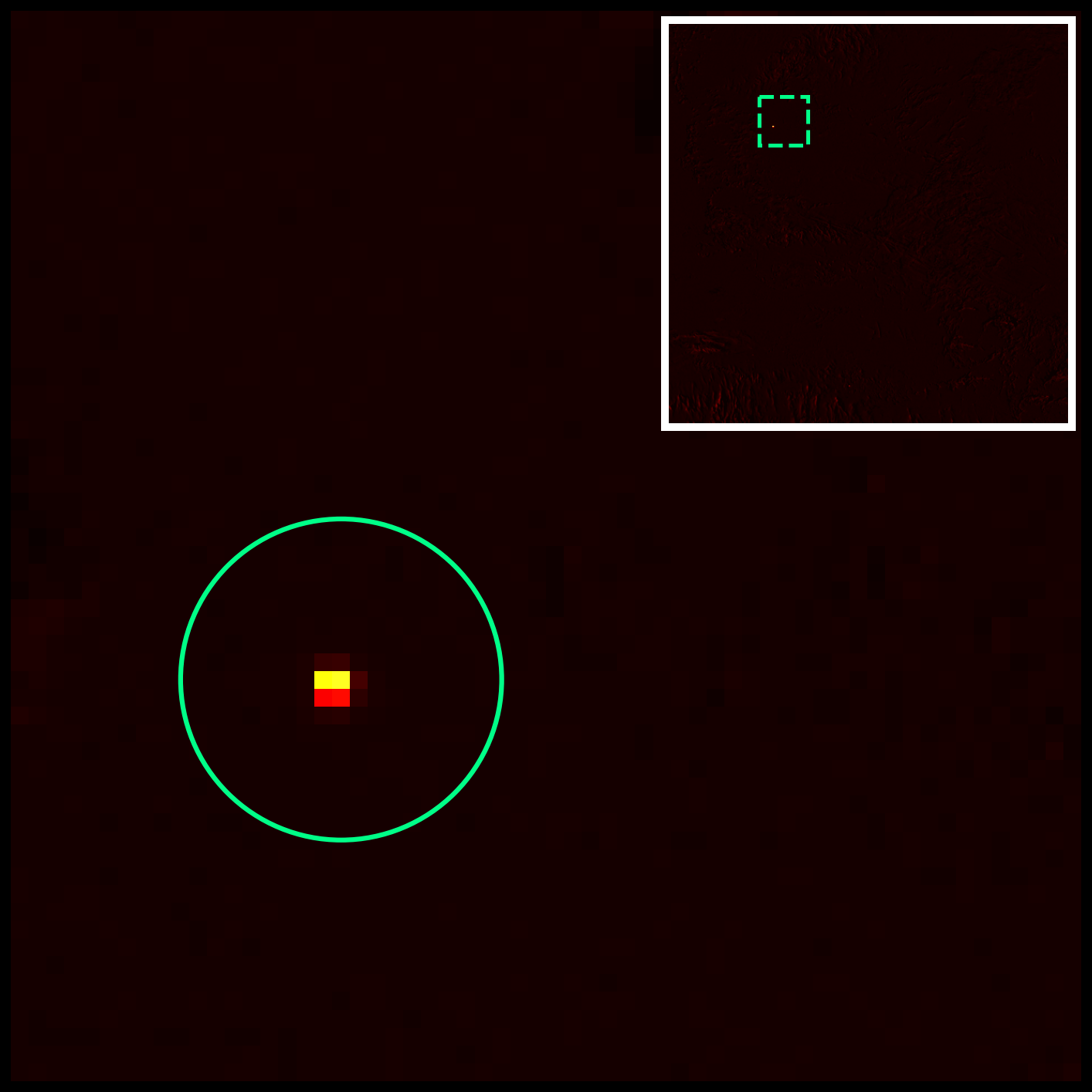 GOES-19 infrared detection of ignition